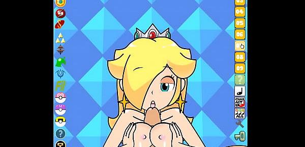  ppppU game - Mario  Princess Rosalina